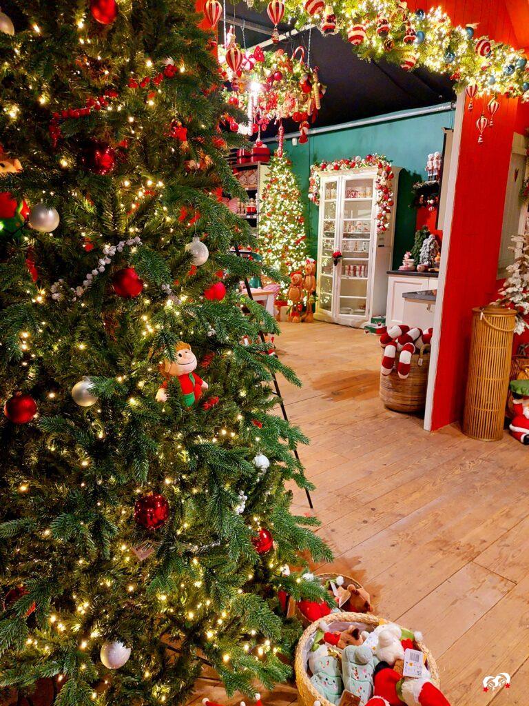 Scandinavische kerstthema Together Again bij kerstshow Coppelmans Oisterwijk. Sneak peek in de kamer. 