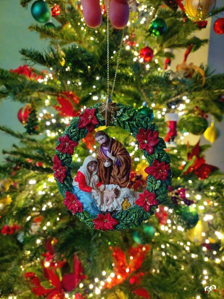 Baby Jesus kerstornament van Kurt S Adler